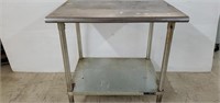 30" x 36" Stainless Steel Appliance Stand / Table