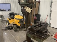 Jet Drill Press with Stand and Lockdown Vise