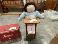 Baby High Chair with Doll