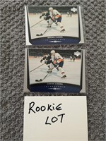 ZDANO CHARA ROOKIE LOT- SOON TO BE HALL OF FAMER