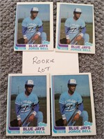 JORGE BELL ROOKIE LOT TOPPS X 4