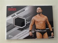 KARL ANDERSON WWE RAW RELIC CARD 134/199