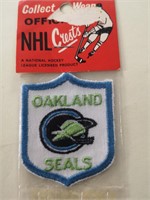 1970S? NHL CREST IN ORGINAL PACKAGE OAKLAND SEALS