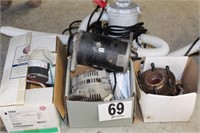 Fan Condenser, Alternator, Hub Assembly, etc.