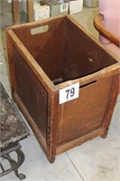 Old Wood Grocer's Bin 24 x 24 x 17