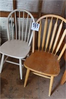 Two Spindle Back Chairs