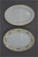 Antique Collectible Serving Platters