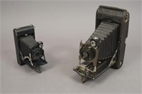 Kodak Eastman No. 0 & No. 1 Folding Pocket Cameras