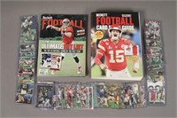 Assortment of 1990's Football Cards & Magazines