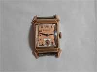 Vintage Bulova 17J 14k RGP Curvex Watch