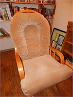 Oak Frame Glider Rocker #2