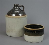 Vintage Stoneware - Crock & Jug