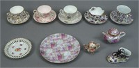 Nice Variety of Tea Cups - Plates - Decorations
