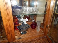 Lot of Vintage Glassware Ruby, Blue & more