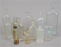 Antique Medicine Bottles check names