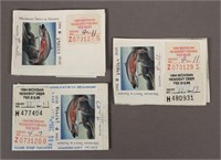 3 - 1994 Licenses 2 Fishing & 1 Deer