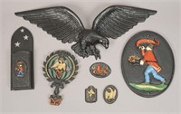 Cast Iron Decorative Signs - Eagle - Fire Marks