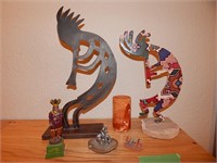 Indian Figurines Kokopelli & more