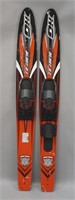 Pair of HO Blast 67 Super V Bottom Water Ski's