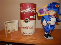Vintage Campbell's Soup Porcelain Doll & Box