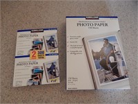 Lot of Photo Paper 4" x 6" & 8 1/2" x 11" Inkjet