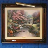 Thomas Kinkade Framed Print on Canvas