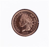 Coin 1866 United States Indian Cent B.U.