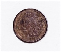 Coin 1860 United States Indian Cent in XF+