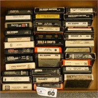 Various 8 Track Tapes