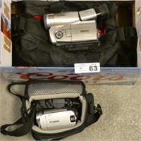 Canon ES8400V & FS300 Video Camcorders