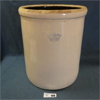 8 Gallon Stoneware Crock w/ Crown