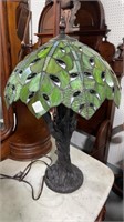 Leaf Stained Glass Lamp