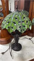 Leaf Stained Glass Lamp