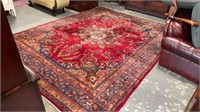 Persian Red Wool Rug