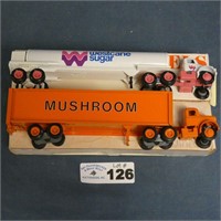 2 Winross Trucks - Westcane Sugar & Mushroom