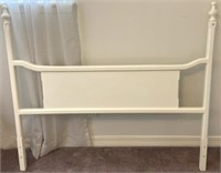 Vintage Refinished Double Headboard
