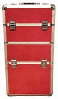 Pink Stackable Luggage Totes