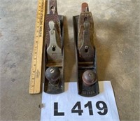 Vintage Wood Hand Planers Planing Tools