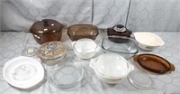 Large Lot Of Bakeware And Mixing Bowls, With