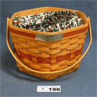 1997 Christmas Longaberger Basket