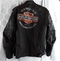Harley Davidson Jacket And Leather Vest