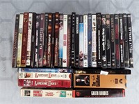 Lot Of  Dvd / Vhs  Movies Mostly Dvd