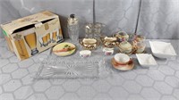 Lot To Include Beer Glasses, Decanter, Cup
