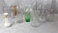 Large Assortment Of Glass Vases