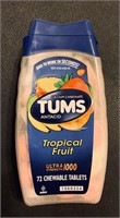 NEW Tums Tropical Fruit Antacid