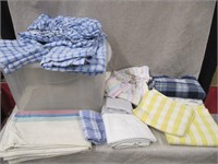 Flannel Sheets in Tote