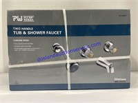 Two Handle Tub & Shower Faucet - Brand New