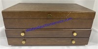 Wooden Jewelry Box (12 x 7 x 5)
