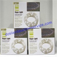 (3) Boxes of Solar Rope Lights - New in Box