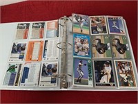COLLECTORS ALBUM OF VARIOUS BASEBALL CARDS